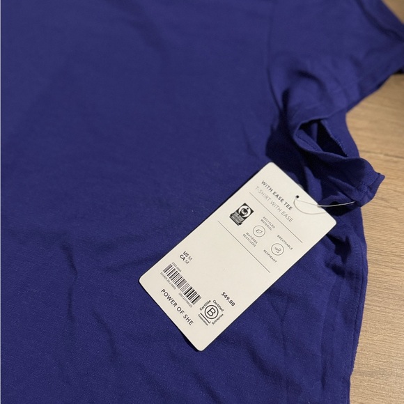 Athleta Vibrant Purple Tee - Picture 2 of 5